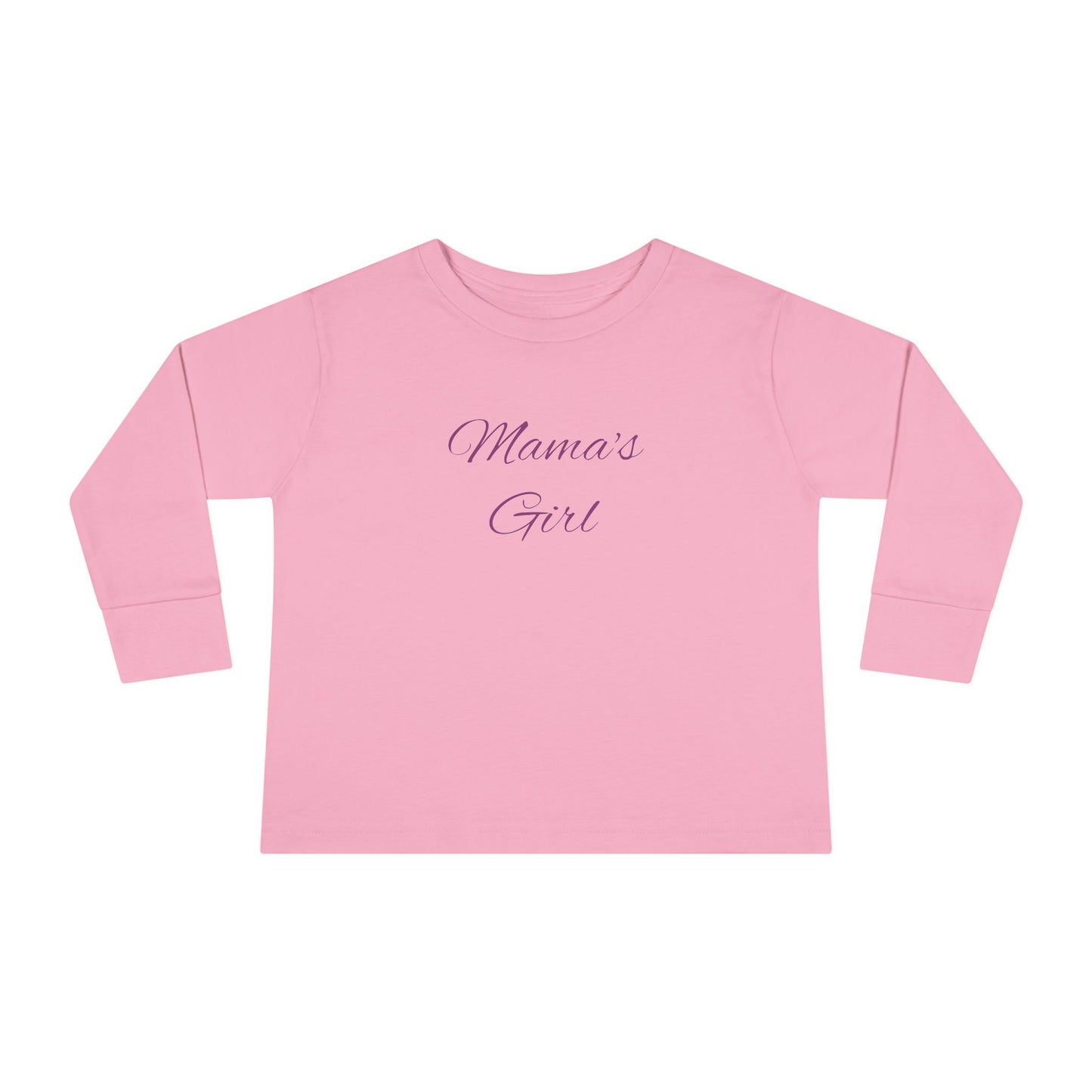 Mama's Girl Toddler Long Sleeve Tee | Cute Kids Shirt, Baby Apparel, Family Matching Outfit, Gift for New Moms, Everyday Wear