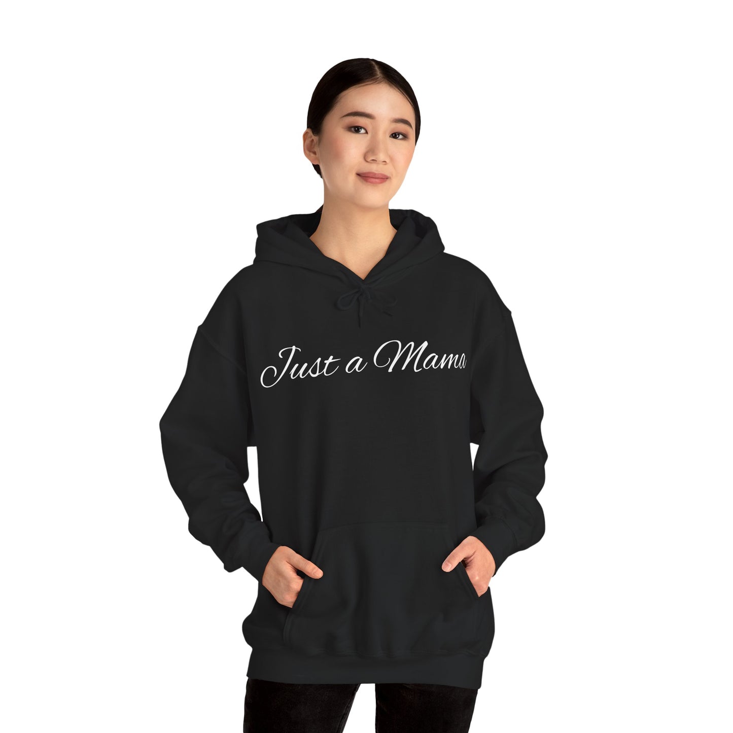 Just a Mama Hoodie - Cozy Gift for Mothers, Mother's Day, Autumn Fashion, Personalized Mom Sweatshirt, Comfy Casual Wear