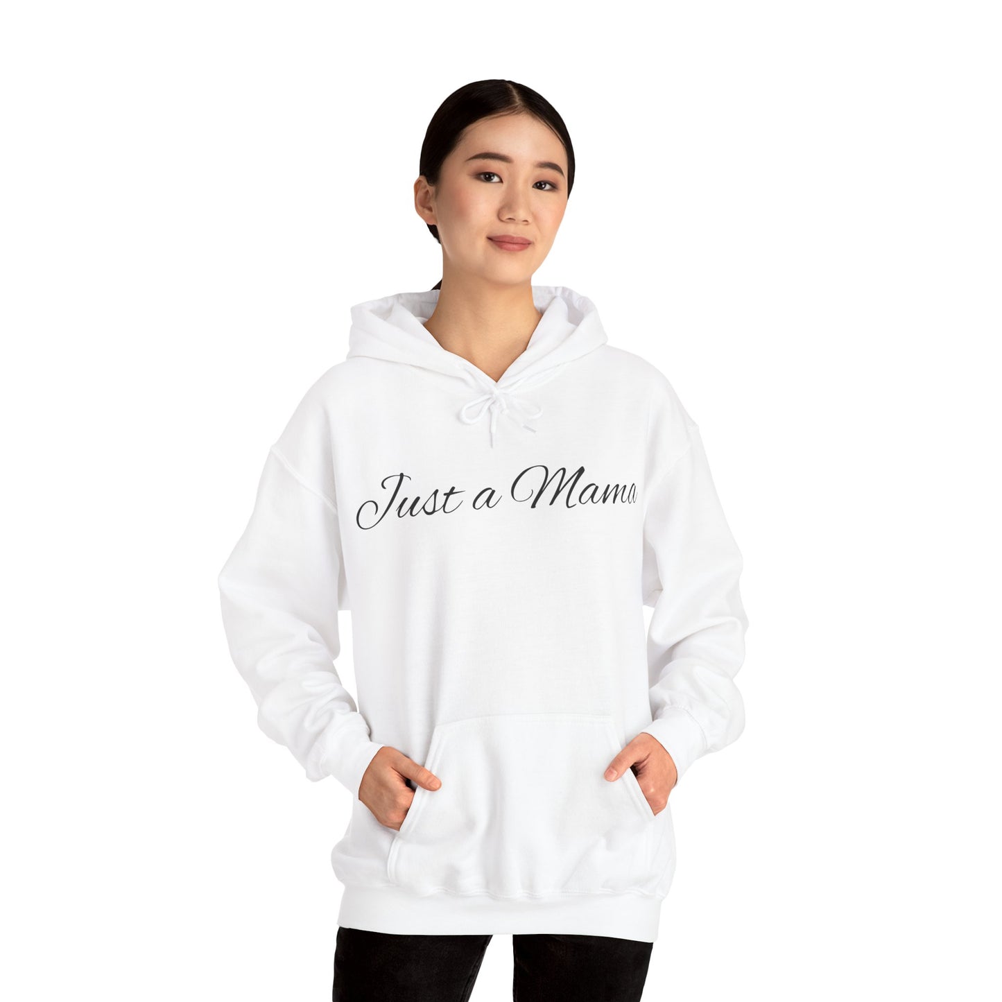 Just a Mama Hoodie - Cozy Gift for Mothers, Mother's Day, Autumn Fashion, Personalized Mom Sweatshirt, Comfy Casual Wear