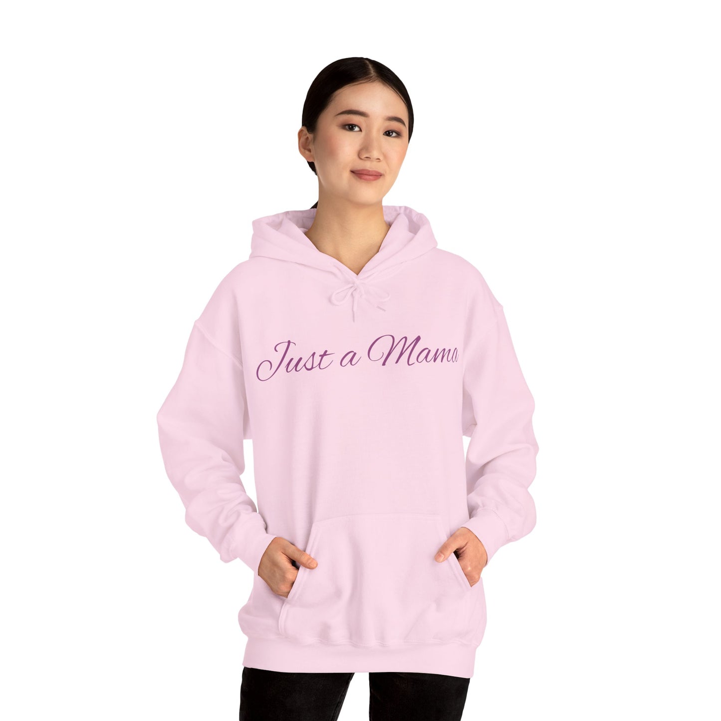 Just a Mama Hoodie - Cozy Gift for Mothers, Mother's Day, Autumn Fashion, Personalized Mom Sweatshirt, Comfy Casual Wear