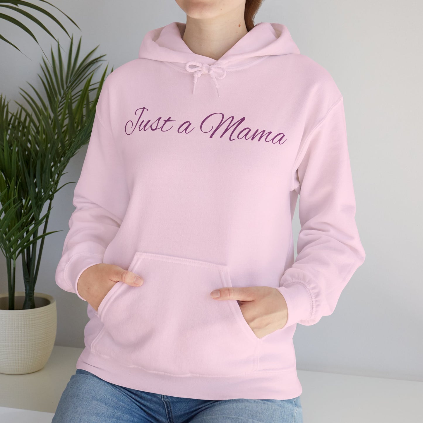 Just a Mama Hoodie - Cozy Gift for Mothers, Mother's Day, Autumn Fashion, Personalized Mom Sweatshirt, Comfy Casual Wear