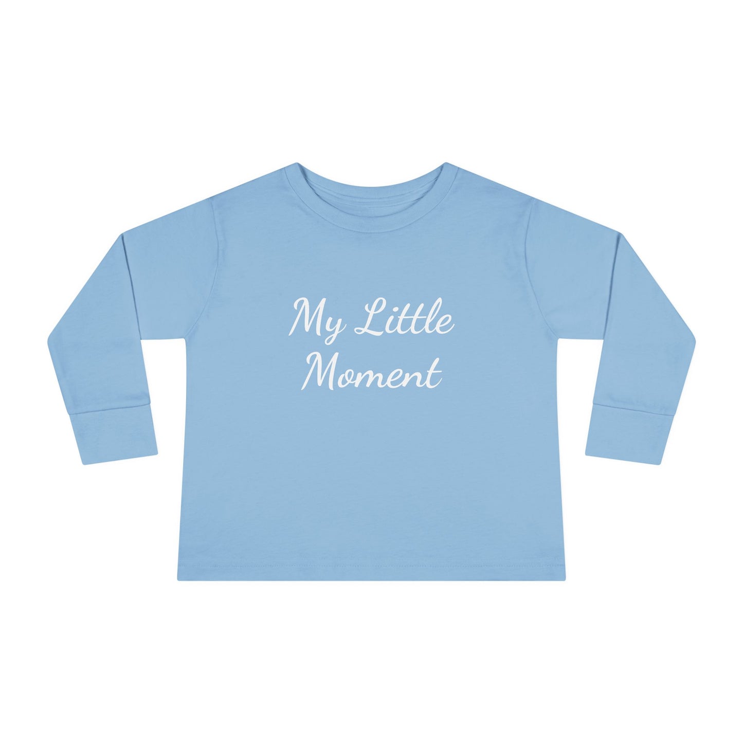 My Little Moment Toddler Long Sleeve Tee, Cute Kids Top, Baby Shower Gift, Toddler Fashion, Everyday Wear, Birthday Outfit, Playdate Tee