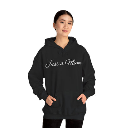 Just a Mama Hoodie - Cozy Gift for Mothers, Mother's Day, Autumn Fashion, Personalized Mom Sweatshirt, Comfy Casual Wear