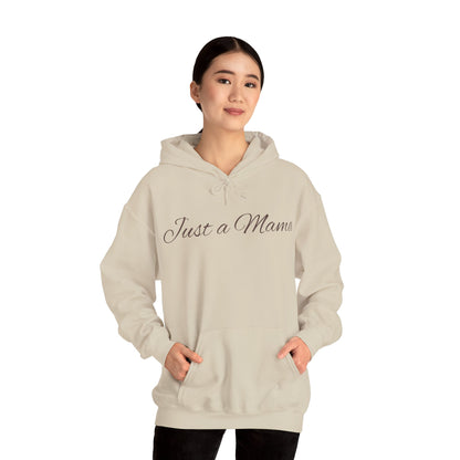 Just a Mama Hoodie - Cozy Gift for Mothers, Mother's Day, Autumn Fashion, Personalized Mom Sweatshirt, Comfy Casual Wear