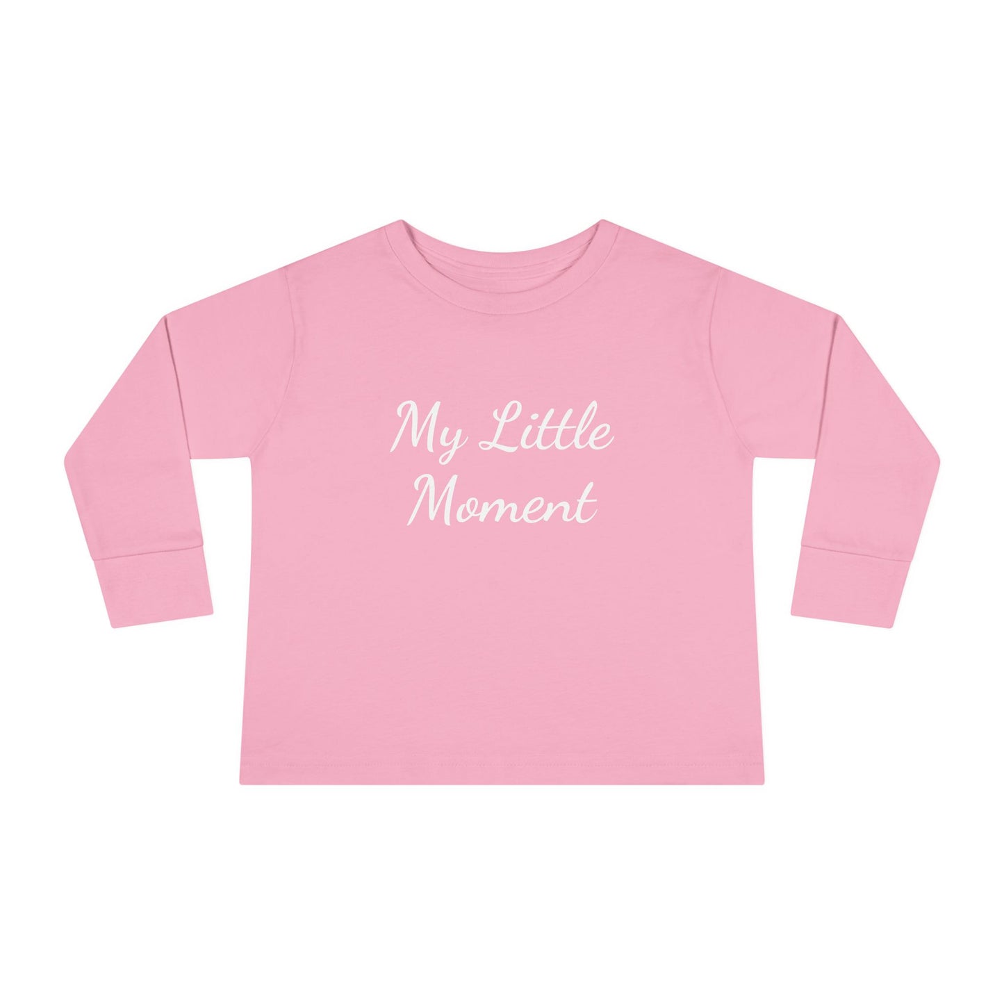 My Little Moment Toddler Long Sleeve Tee, Cute Kids Top, Baby Shower Gift, Toddler Fashion, Everyday Wear, Birthday Outfit, Playdate Tee