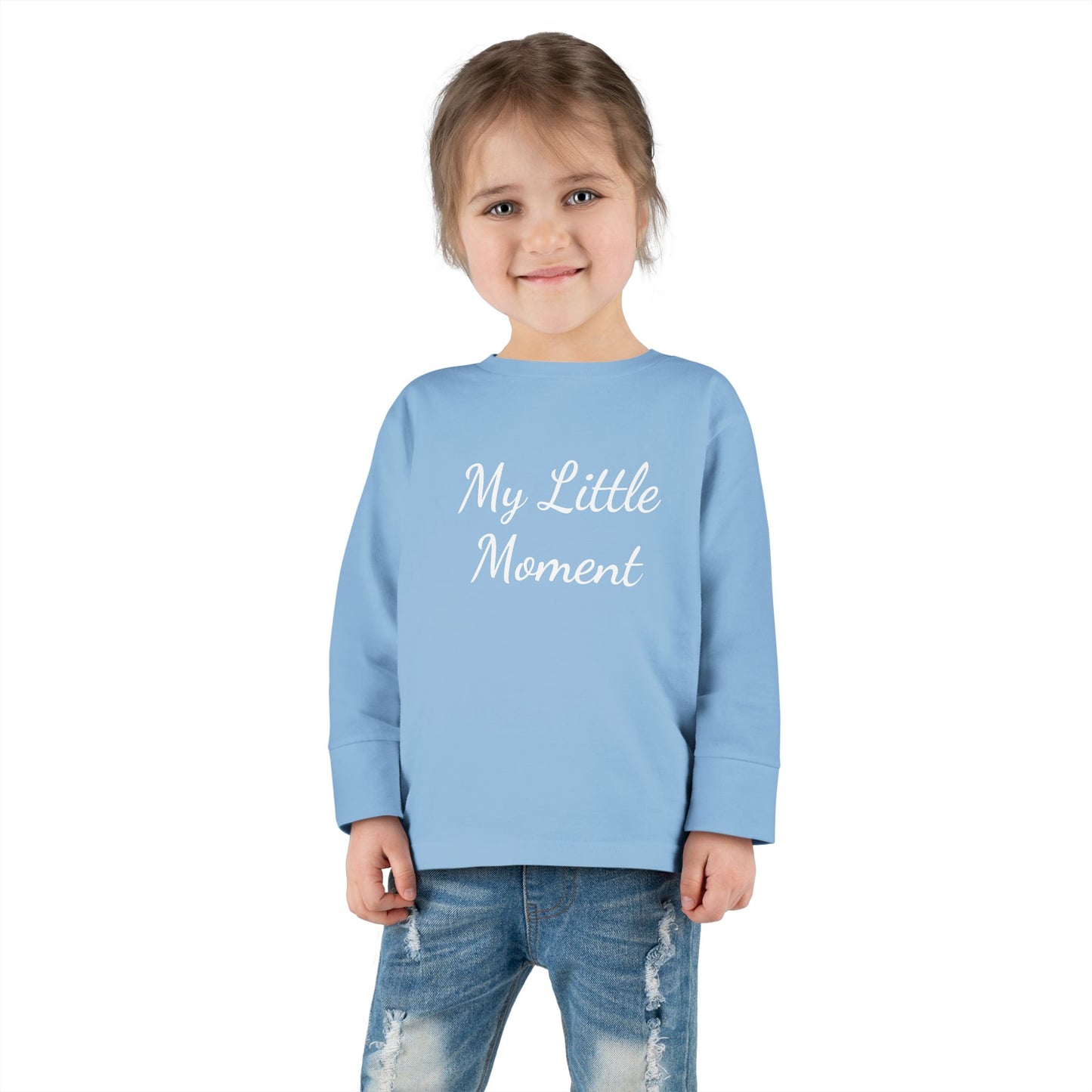 My Little Moment Toddler Long Sleeve Tee, Cute Kids Top, Baby Shower Gift, Toddler Fashion, Everyday Wear, Birthday Outfit, Playdate Tee