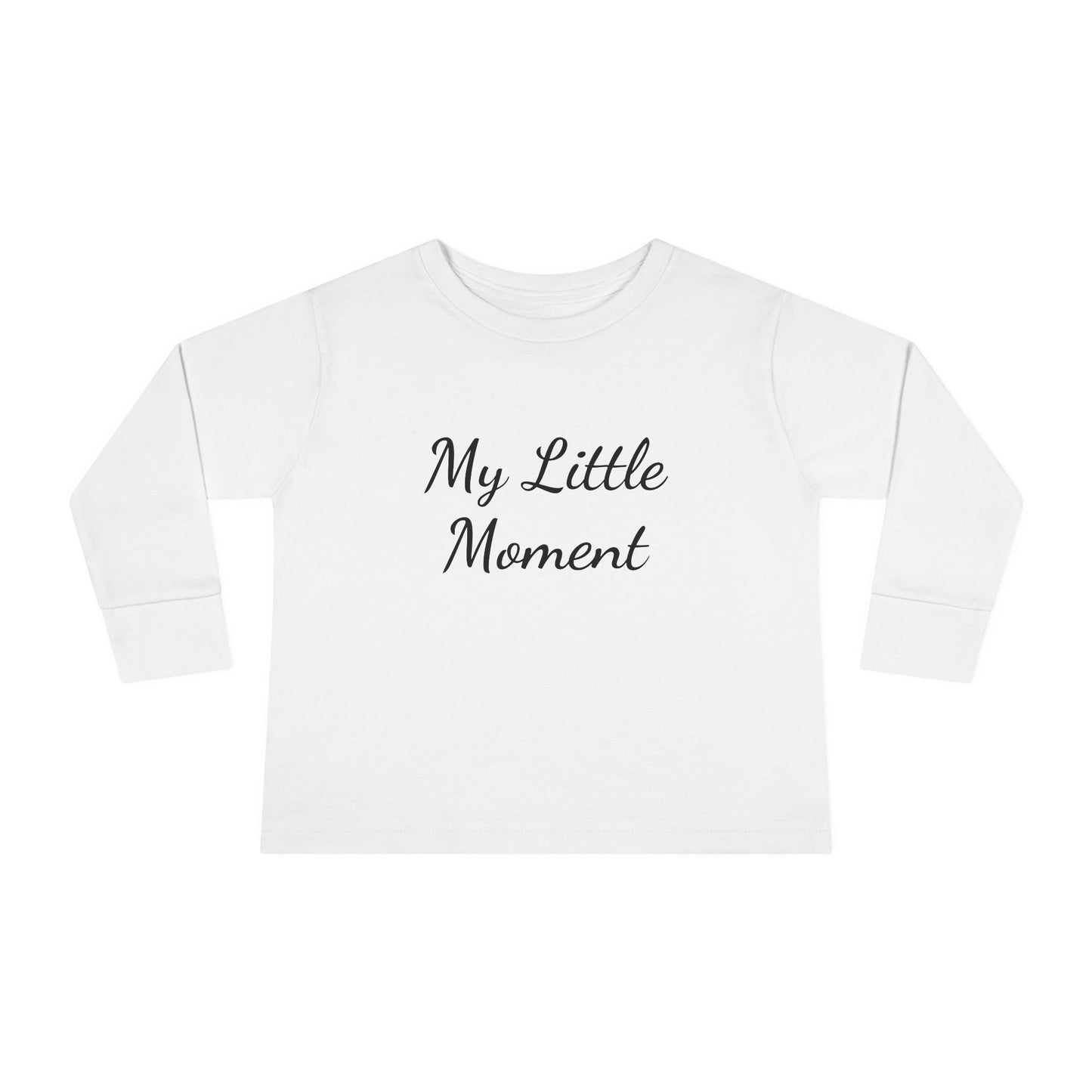 My Little Moment Toddler Long Sleeve Tee, Cute Kids Top, Baby Shower Gift, Toddler Fashion, Everyday Wear, Birthday Outfit, Playdate Tee