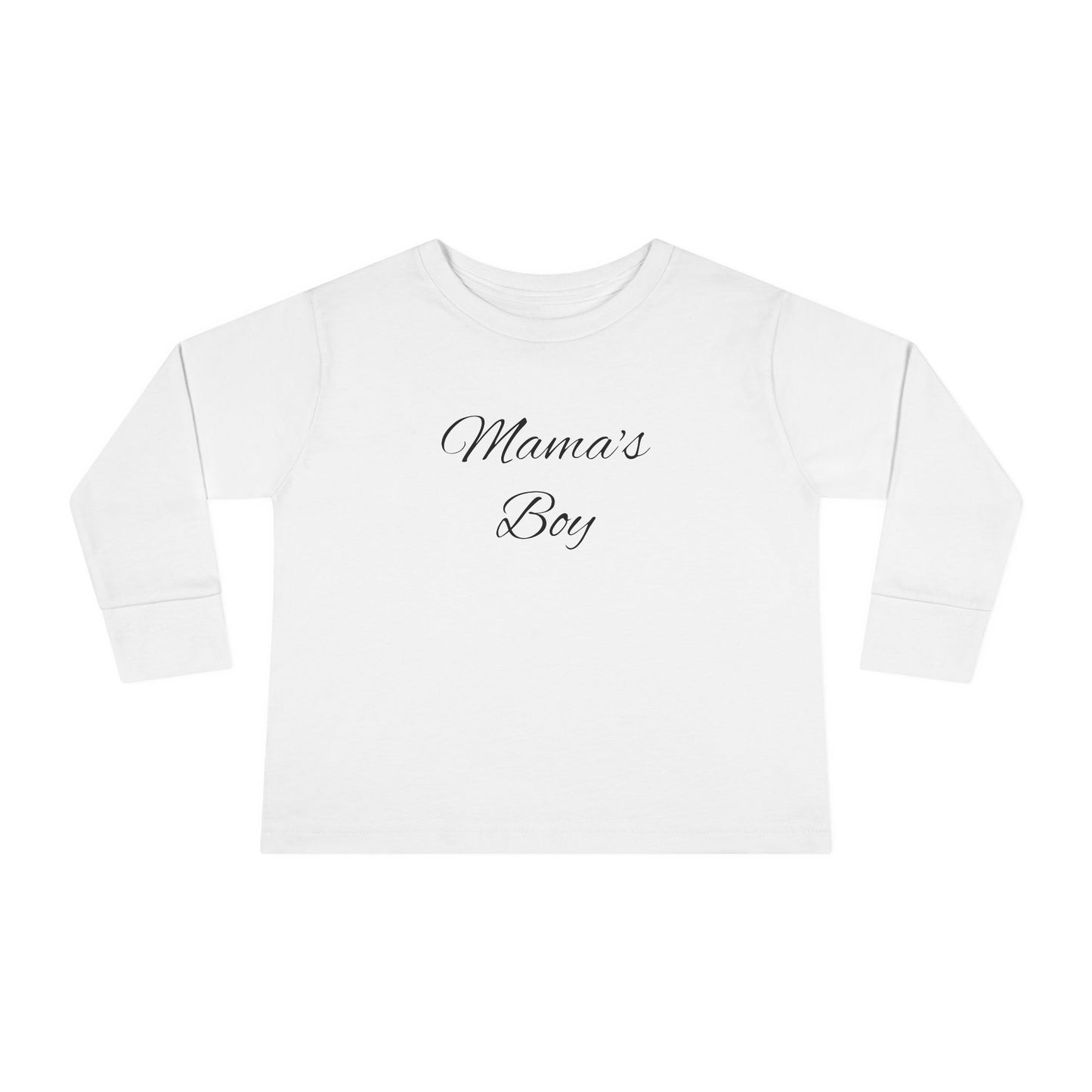 Mama's Son Toddler Long Sleeve Tee, Cute Baby Shirt, Kids Fashion, Gift for Mom, Birthday Outfit, Baby Shower Gift